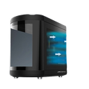 CASE VIDRIO BLACK TORTOX 