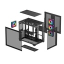 DeepCool CG530 4F Mid-Tower TG ATX Case - Black