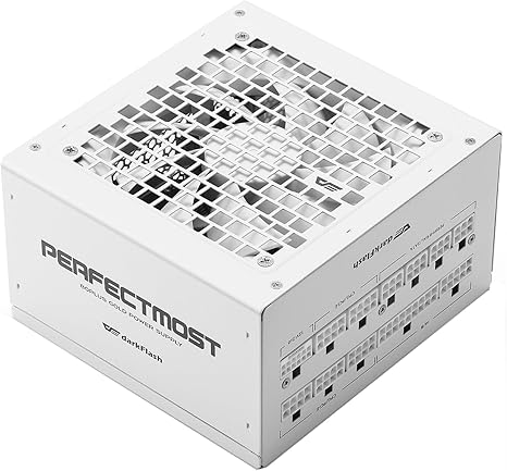 darkFlash PMT750 Fully Modular Power Supply ATX 3.1& PCIe 5.1 Ready White